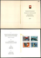 24955 ESTERO - SVIZZERA - 1957 – Grafic'57 (637/640) – Libretto PTT – FDC - Sonstige & Ohne Zuordnung