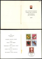 24958 ESTERO - SVIZZERA - 1957 – Pro Juventude (648/652) – Libretto PTT – FDC - Andere & Zonder Classificatie