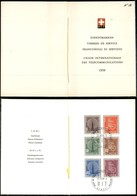 24959 ESTERO - SVIZZERA - 1958 – Servizio UIT (1/6) – Libretto PTT – FDC - Autres & Non Classés