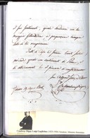 25026 VARIE - AUTOGRAFI - Cambray Digny Luigi Guglielmo – Lettera Manoscritta Autografata – Firenze 19.8.1906 - Autres & Non Classés