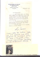 25037 VARIE - AUTOGRAFI - Ugo Procacci – Lettera Dattiloscritta E Manoscritta In Parte – Firenze 13.4.48 - Autres & Non Classés