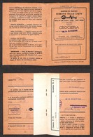 25070 VARIE - VARIE - Crociera M/N Riviera – Ferrovie Dello Stato – Libretto Di Viaggio - Andere & Zonder Classificatie