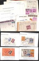 25095 LOTTI E COLLEZIONI - REPUBBLICA - 1960/1977 – Insieme Di Oltre 70 Oggetti Postali (bollettini Pacchi Buste Documen - Autres & Non Classés