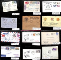 25099 LOTTI E COLLEZIONI - STORIA POSTALE - 1816/1967 – Insieme Vario Di 83 Buste Lettere E Cartoline Del Periodo Princi - Other & Unclassified