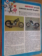 Page Issue De SPIROU Années 70 / MISTER KIT Présente : LA MOTO KAWASAKI MACH III DRAG BIKE De REVELL - France
