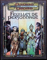 DUNGEONS & DRAGONS 3.5 - Feuilles De Personnages - Dungeons & Dragons