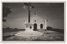 Carte Photo 84 VEDENE La Chapelle Sainte Anne En 1934 Après Restauration - Sonstige & Ohne Zuordnung