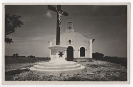 Carte Photo 84 VEDENE La Chapelle Sainte Anne En 1934 Après Restauration - Other & Unclassified