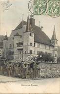 Suisse - Ref D471- Chateaux - Chateau De Cressier    - Carte Bon Etat - - Cressier