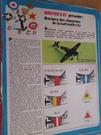 Page Issue De SPIROU Années 70 / MISTER KIT Présente : LES MARQUES DES CHASSEURS DE LA LUFTWAFFE - France