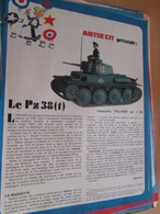 Page Issue De SPIROU Années 70 / MISTER KIT Présente : LE PANZER PZ 38 (T) Par ITALAEREI 1/35e - Frankrijk