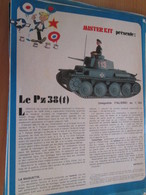 Page Issue De SPIROU Années 70 / MISTER KIT Présente : LE PANZER PZ 38 (T) Par ITALAEREI 1/35e - France