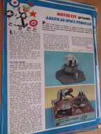 Page Issue De SPIROU Années 70 / MISTER KIT Présente : L'AMERICAN SPACE PROGRAM Par REVELL échelles Diverses - France