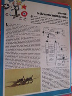 Page Issue De SPIROU Années 70 / MISTER KIT Présente : LE MESSERSCHMITT ME 109Z Conversion HELLER 1/72e - Frankrijk