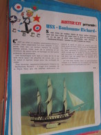 Page Issue De SPIROU Années 70 / MISTER KIT Présente : LE USS BONHOMME RICHARD Par AURORA - France