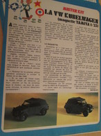 Page Issue De SPIROU Années 70 / MISTER KIT Présente : LA VW KUBELWAGEN Par TAMIYA 1/35e - Frankrijk