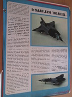Page Issue De SPIROU Années 70 / MISTER KIT Présente : LE SAAB J35F DRAKEN Par AIRFIX - France