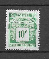 Timbre Taxe De 1948. N°18 Chez YT. (Voir Commentaires) - Postage Due