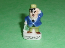 Fèves / Fève / Films / BD / Dessins Animés : Laurel Et Hardy 2004 , Hardy Golfeur   T130 - Dessins Animés