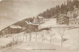 Suisse - Ref D326- Leysin - Avenue Secretan  - Carte Bon Etat - - Le Crêt