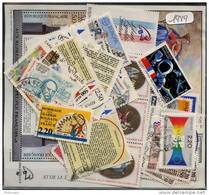 France  Années Completes (o) 1989 (54 Timbres) - 1980-1989