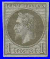 Colonies Françaises 1871. ~ YT 7* - 1 C. Napoléon - Napoléon III