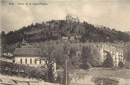 Suisse - Ref D264- Glion - Et Le Caux Palace  - Carte Bon Etat - - Ilanz/Glion