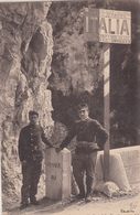 Douaniers  Français Et Italien à La Frontière MENTON - Douane