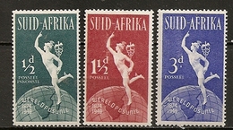 South Africa 1949 UPU Set Complete M * - Unused Stamps