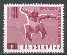 Yugoslavia 1966. Scott #798 (MNH) Balkan Games, Long Jump * - Neufs