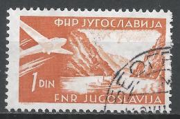 Yugoslavia 1951. Scott #C34 (U) Iron Gate, Derdap * - Aéreo