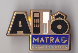 PIN'S THEME FRANCE TELECOM  ALLO MATRA - France Telecom