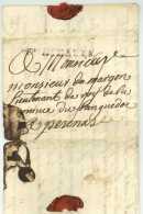 Guerre De La Succession D'Autriche 1747 SOSPELLO Alpes ARe D'ITALIE Pezenas Turin - Army Postmarks (before 1900)