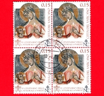 VATICANO - Usato - 2013 - Cattedrale Di Santa Maria Di Nardò - 0,15 - Madonna Del Giglio - Quartina - Gebraucht