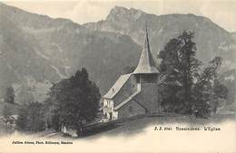 Suisse - Ref D231- Eglises - L Eglise De Rossinieres  - Carte Bon Etat - Rossinière