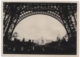 Photo Originale Beau Format XIXème Exposition Universelle De Paris 1889 Tour Eiffel - Oud (voor 1900)
