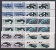 Ross Dependency 1988 Whales 6v Bl Of 4 (+margin) ** Mnh (39836C) - Ongebruikt