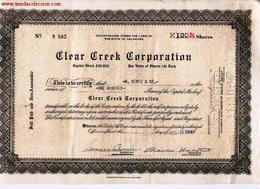 Clear Creek Corporation. - A - C