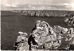 CLEDEN CAP SIZUN - POINTE DU VAN - LA FALAISE NORD EST SUR LA BAIE DE DOUARNENEZ - POINTE DE CASTEL MEUR - Cléden-Cap-Sizun