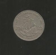 EAST CARIBBEAN STATES - 25 CENTS (1981) - East Caribbean States