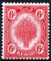 MALAYA KEDAH, AGRICOLTURA, 1926, FRANCOBOLLO NUOVO (MLH*) Scott 31 - Kedah