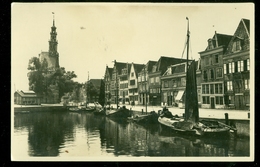 NEDERLAND ANSICHTKAART * HOORN * VEERMANSKADE * Gelopen In 1937 Naar ROTTERDAM (3889n) - Hoorn