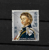 Hong Kong 1966 QEII $20 Definitive Wmk Sideways SG236, Used * (6684) - Oblitérés