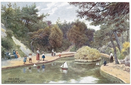 The Lake Boscombe Chine By A R Quinton - Unused C1915 - J Salmon 929 - Quinton, AR