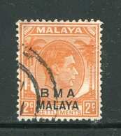 MALAISIE- Y&T N°2- Oblitéré - Malaya (British Military Administration)