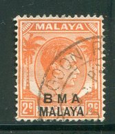 MALAISIE- Y&T N°2- Oblitéré - Malaya (British Military Administration)