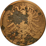 Monnaie, GERMANY - EMPIRE, Wilhelm I, 2 Pfennig, 1876, Muldenhütten, TB - 2 Pfennig