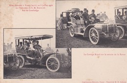 (54) Fêtes à NANCY  6-7-8 Juillet 1906 En L'honneur S.M. SISOWAH Roi Du Cambodge Cortège Royal Sur Terrain De La Revue - Nancy