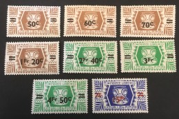 Wallis & Futuna   - MH*  -  1946 - # 141/148 - Nuevos