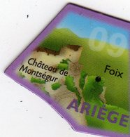 Magnets Magnet Le Gaulois Departement Tourisme France 09 Ariege - Tourisme